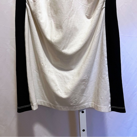 NWT Daily Practice by Anthropologie Colorblock Mini Dress Black White Womens XL - Picture 7 of 12